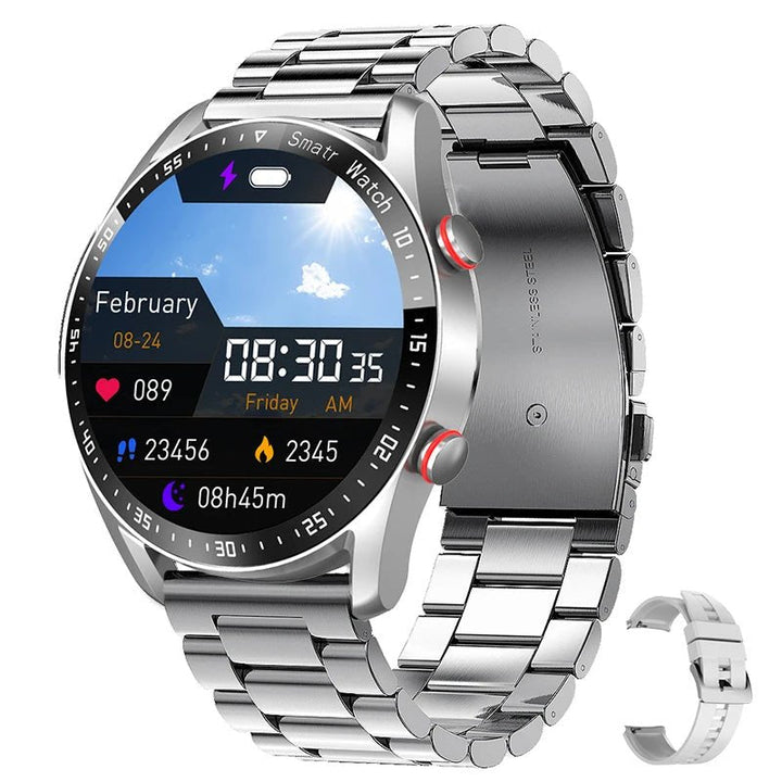 Horloge met Glucosemeter en Gezondheidsmonitor - Stijlvol en veelzijdig
