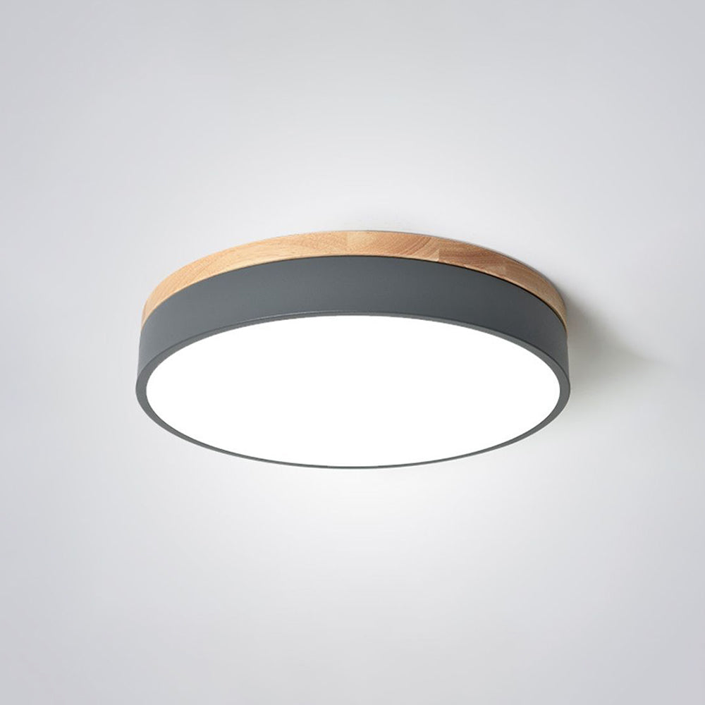 Slimme plafondlamp, rond dimbaar licht voor moderne kamers