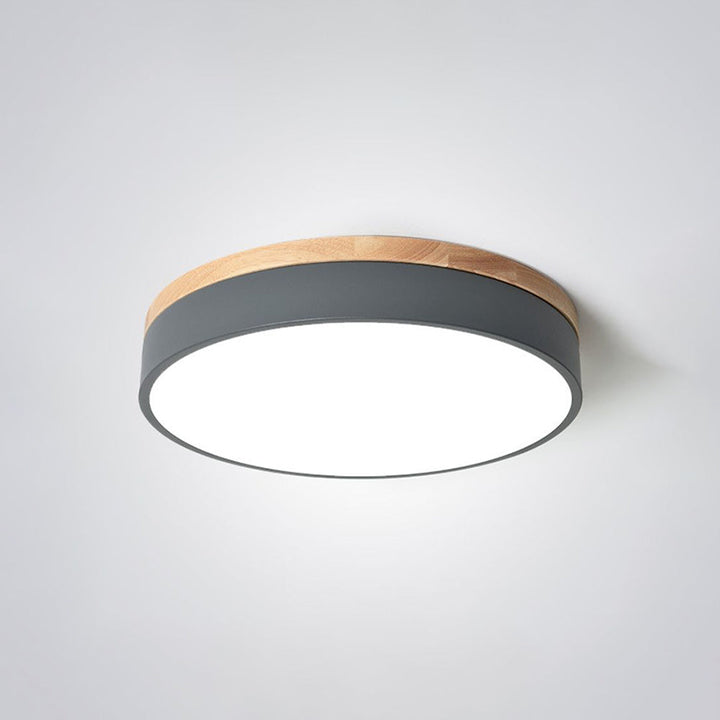 Slimme plafondlamp, rond dimbaar licht voor moderne kamers