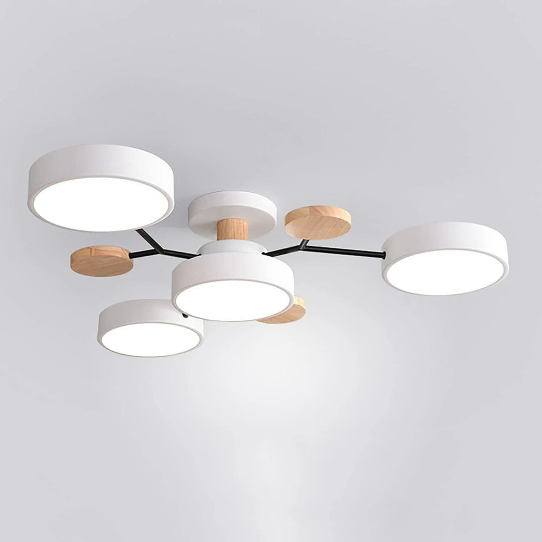 Moderne halo led-plafondlamp