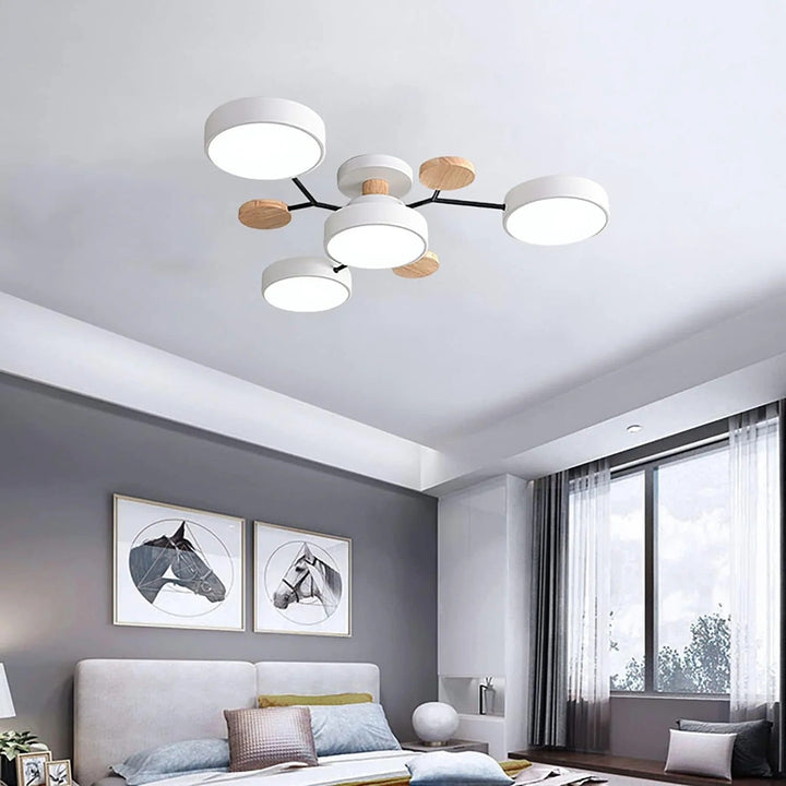 Moderne halo led-plafondlamp