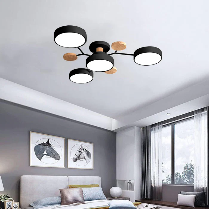 Moderne halo led-plafondlamp