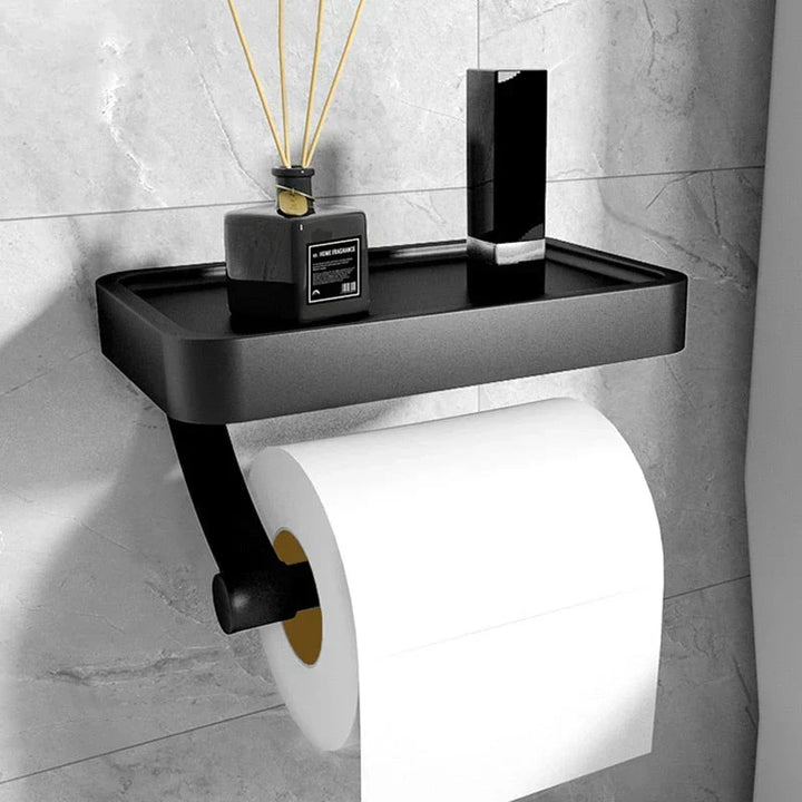 Toiletrolhouder met Plankje – Stalux