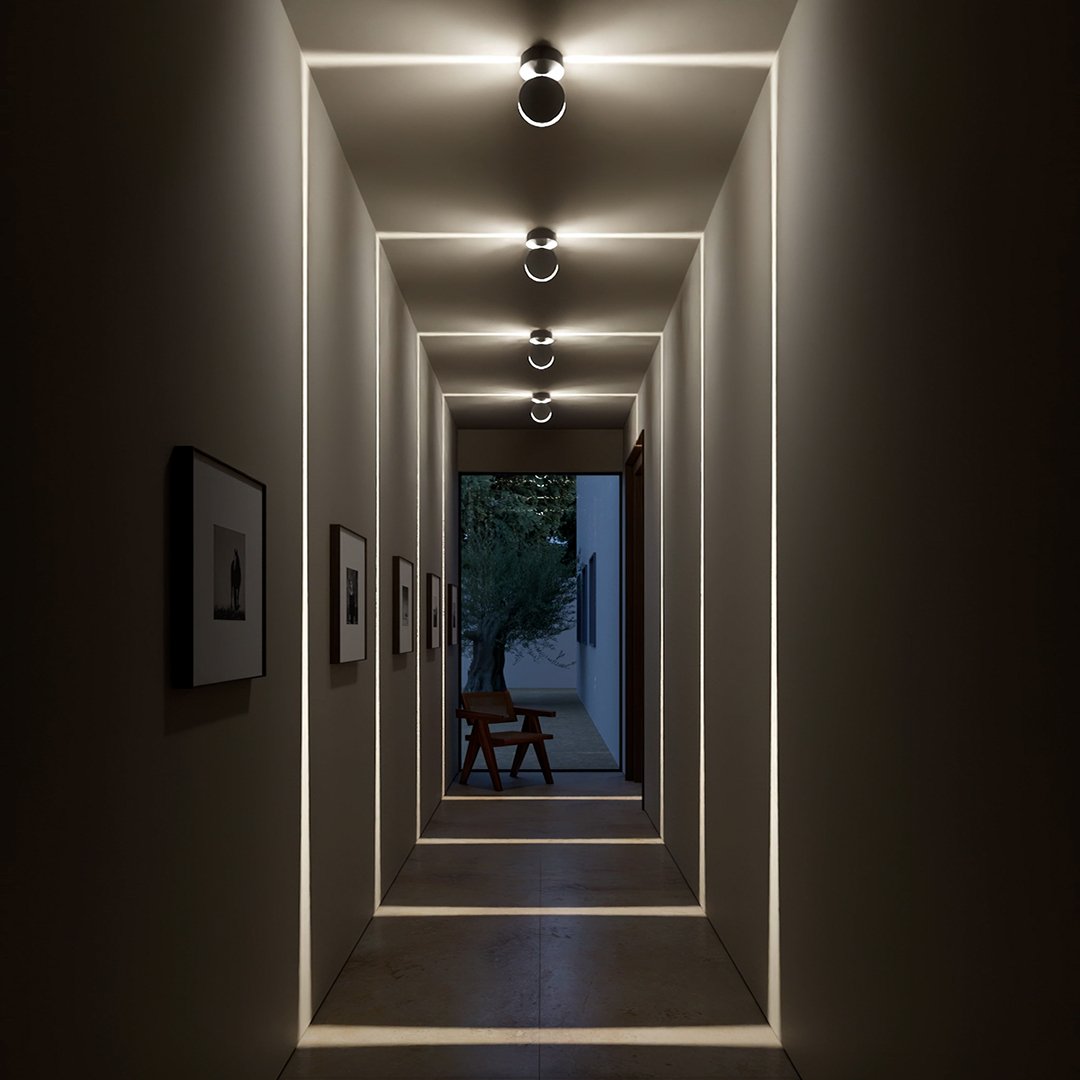 LED-wandlamp met spotfunctie | 360° draaibare lampkop | vierkante lichtkegel