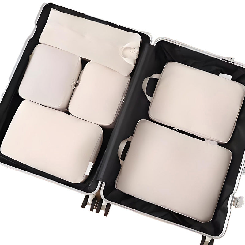 Set compressie-pakkubussen voor op reis – 6 organizertassen