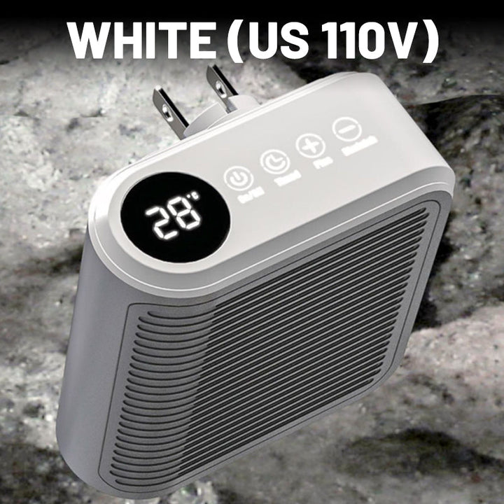 Stopcontactkachel 800 W met thermostaat en timer
