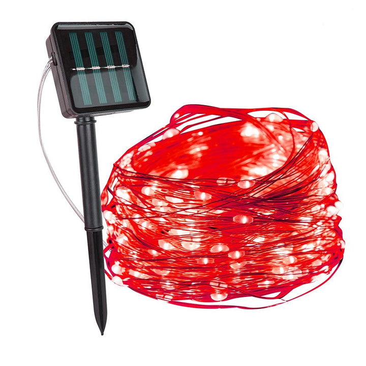 Solar-lichtsnoer voor buiten, weerbestendige LED voor tuin en evenementen