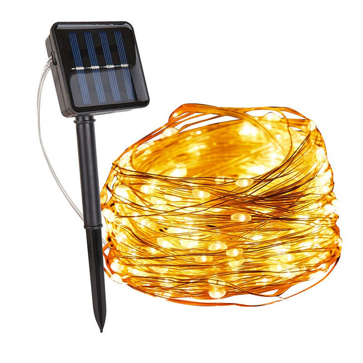 Solar-lichtsnoer voor buiten, weerbestendige LED voor tuin en evenementen