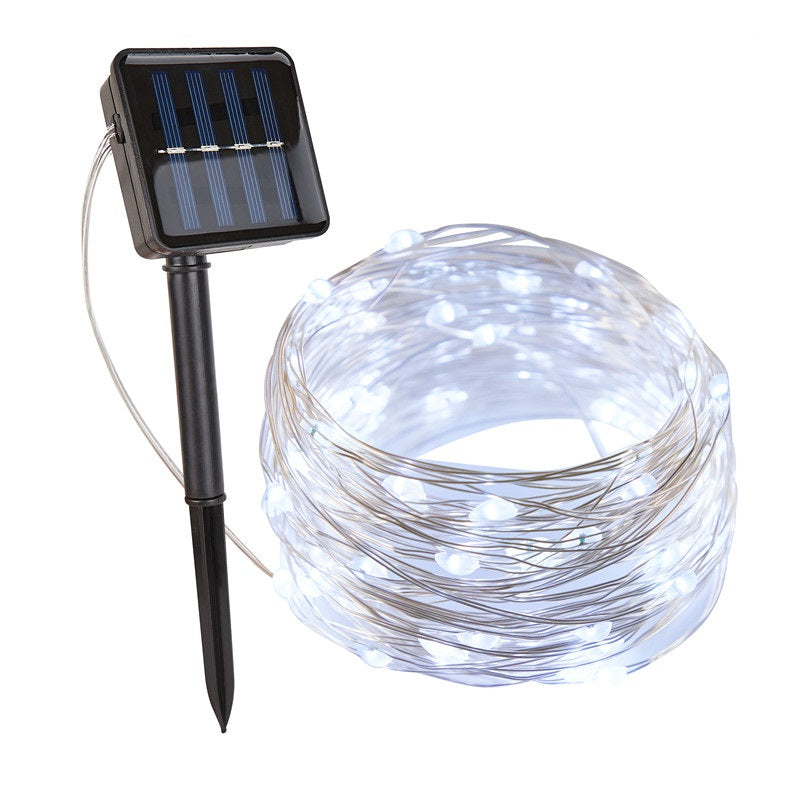 Solar-lichtsnoer voor buiten, weerbestendige LED voor tuin en evenementen