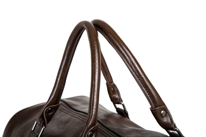 Leren reistas met grote capaciteit – licht & slijtvast handbagage