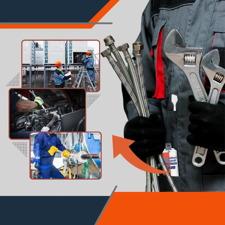 Metaalreparatielijm 50 g - Waterdichte verbindingsformule