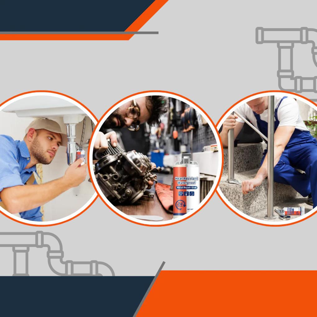 Metaalreparatielijm 50 g - Waterdichte verbindingsformule