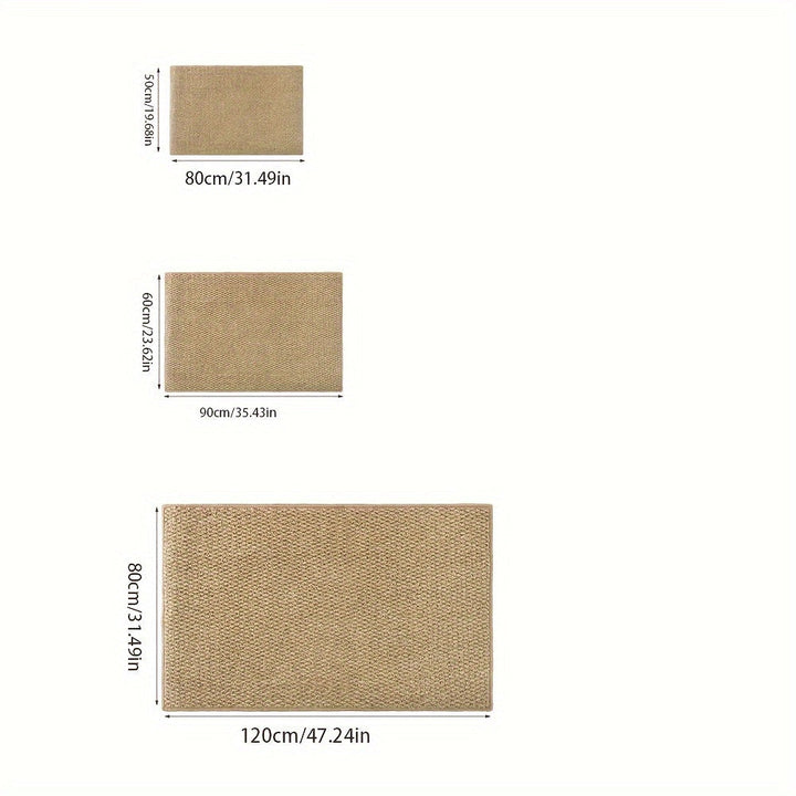 Deurmat antislip wasbaar absorberend binnentapijt