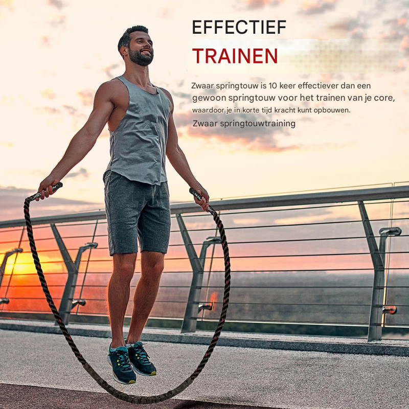 PowerJump Verstelbaar Springtouw