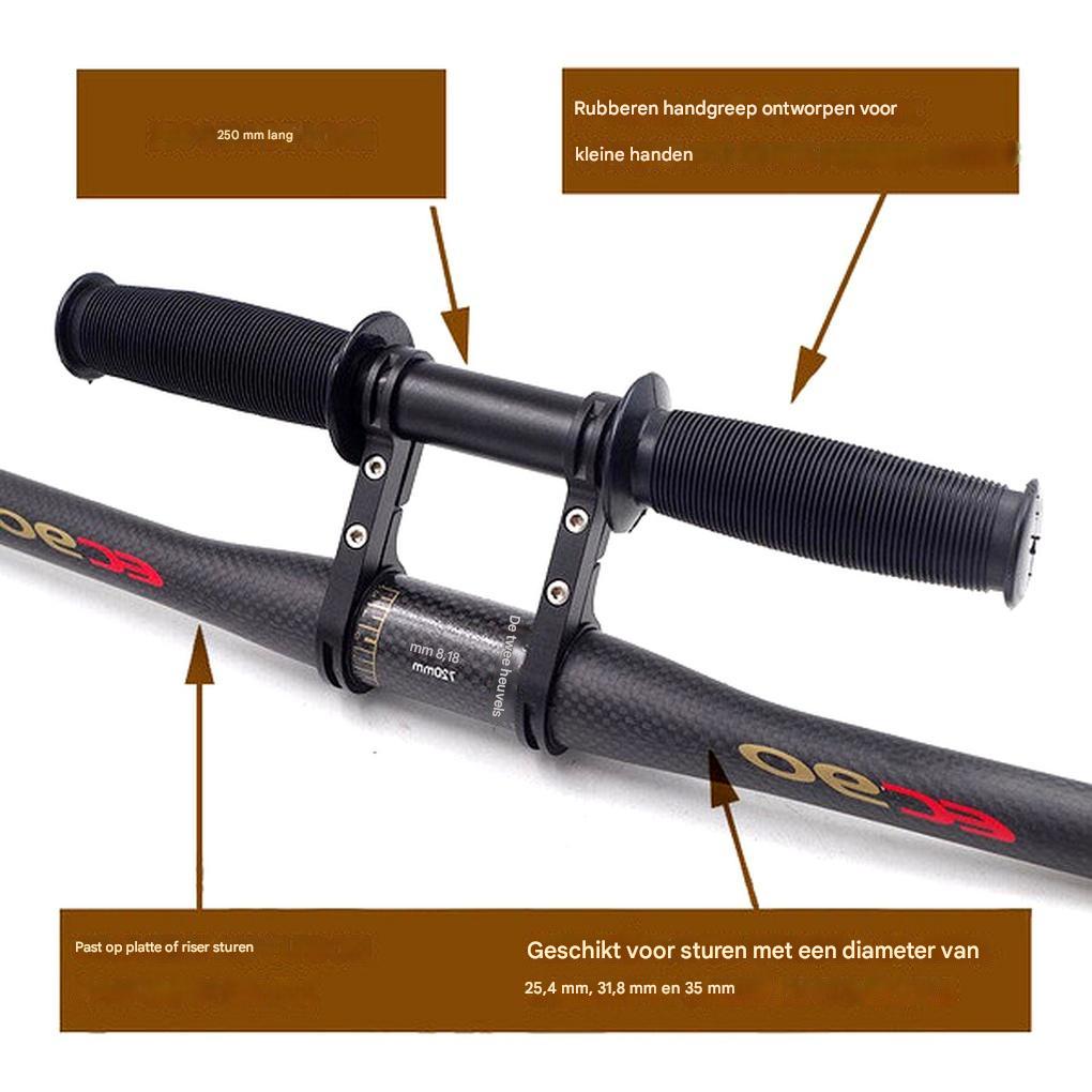 Kinderfietsstuur en verstelbaar kinderzitje – Family Ride Combo