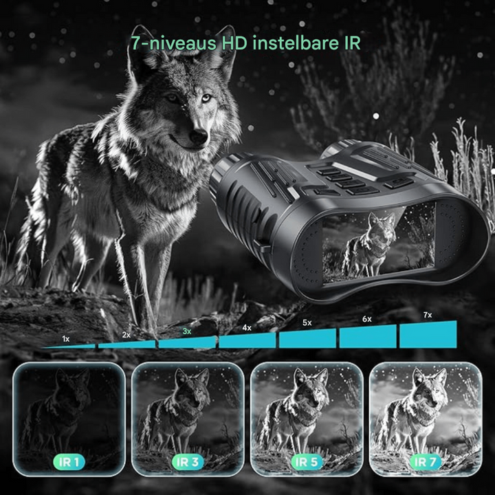 Ultra HD Nachtzicht IR Verrekijker