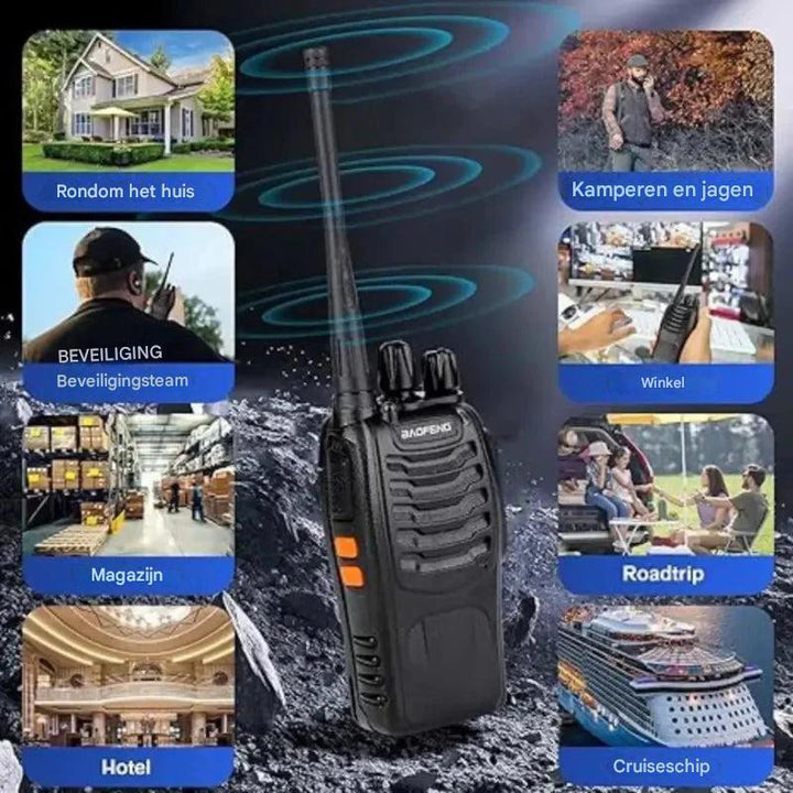 Oplaadbare USB-walkietalkie