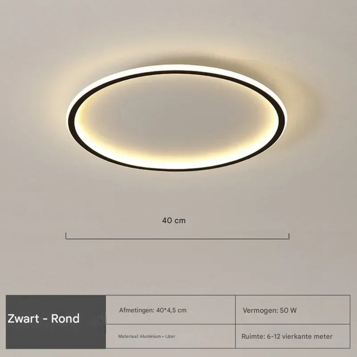 Noordse ronde plafondlamp