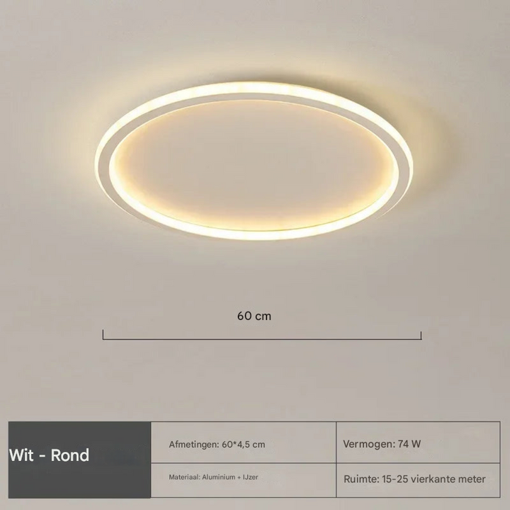 Noordse ronde plafondlamp