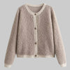 Dames vest met knoopjes