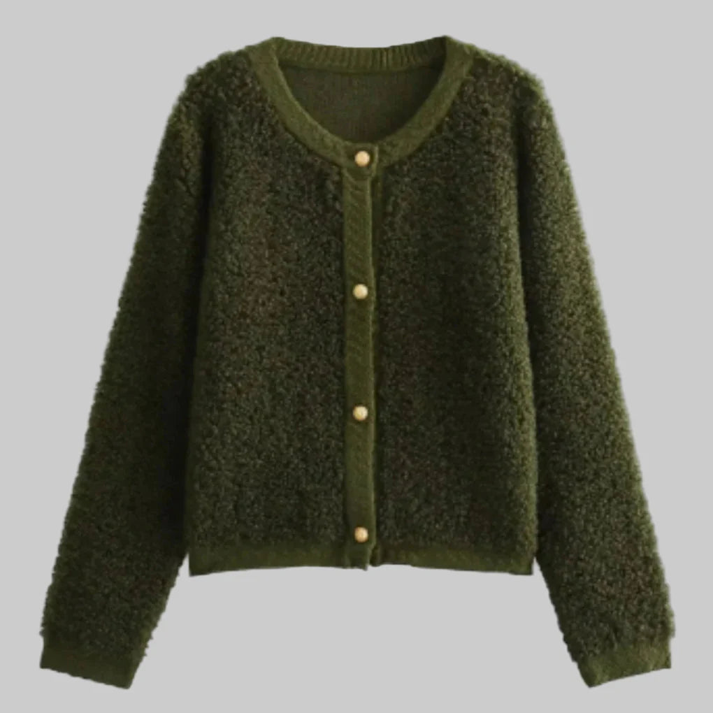 Dames vest met knoopjes
