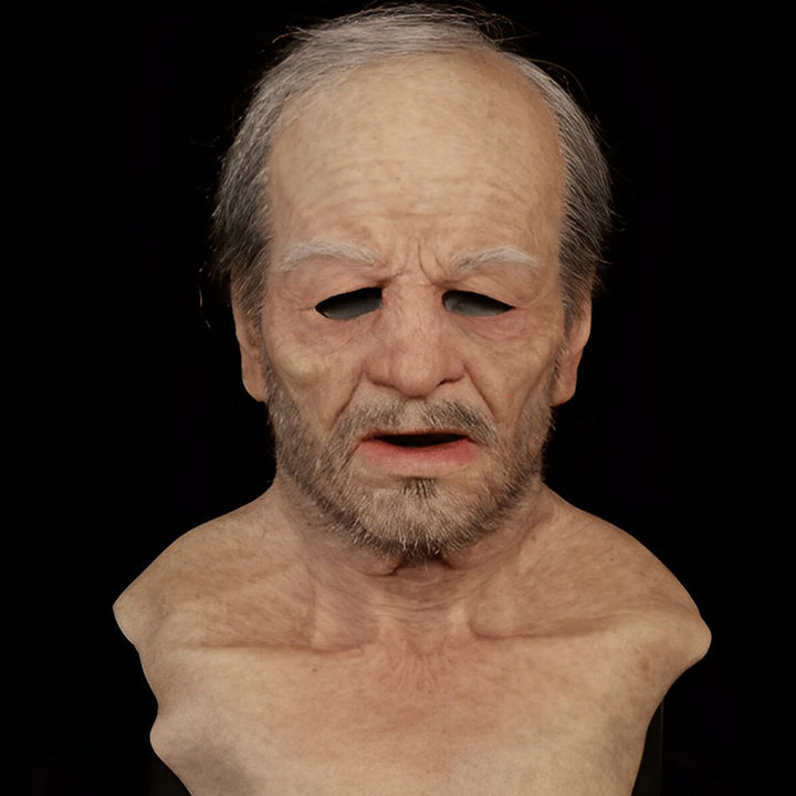 Realistisch uniseks gezichtsmasker voor cosplay en Halloween