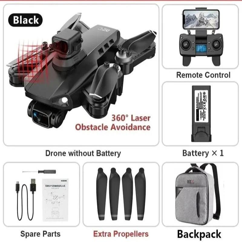 Geavanceerde RG106 Pro-drone met GPS & 8K-video