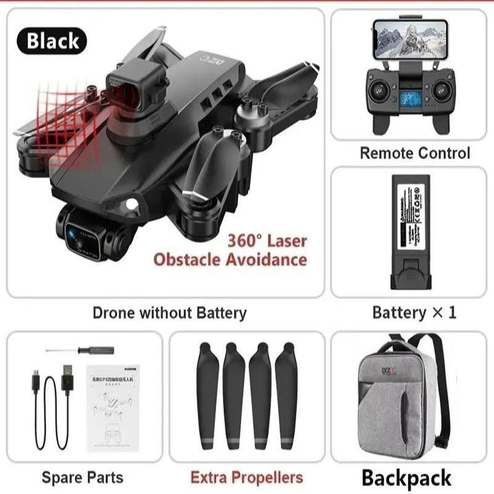 Geavanceerde RG106 Pro-drone met GPS & 8K-video