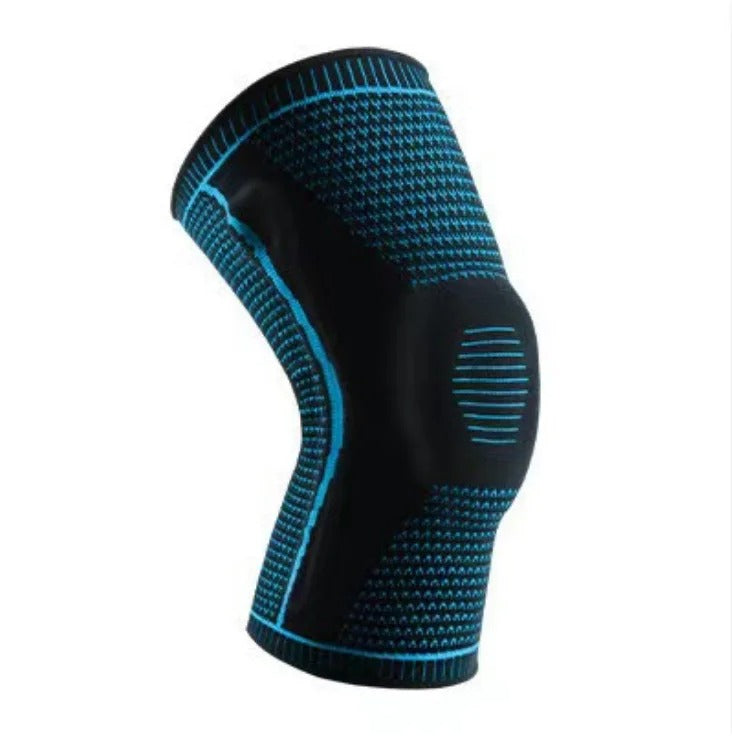 KneeGuard Pro – Verstelbare Kniebrace met Silicone Ondersteuning