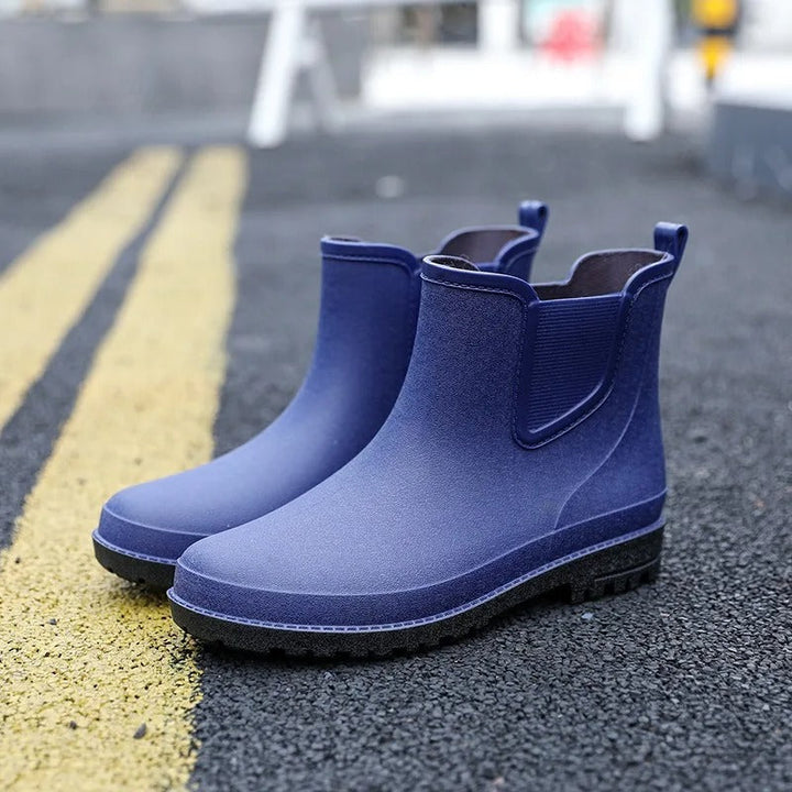 Luxe halfhoge waterdichte herenregenlaarzen - Lucas Rain Walk