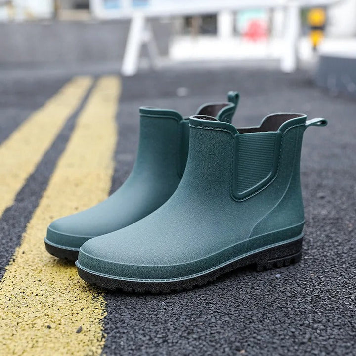 Luxe halfhoge waterdichte herenregenlaarzen - Lucas Rain Walk