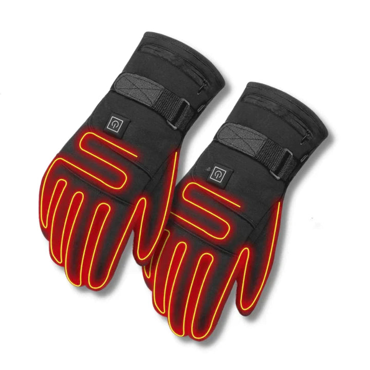 Oplaadbare verwarmde outdoorhandschoenen, waterdichte thermische handwarmers
