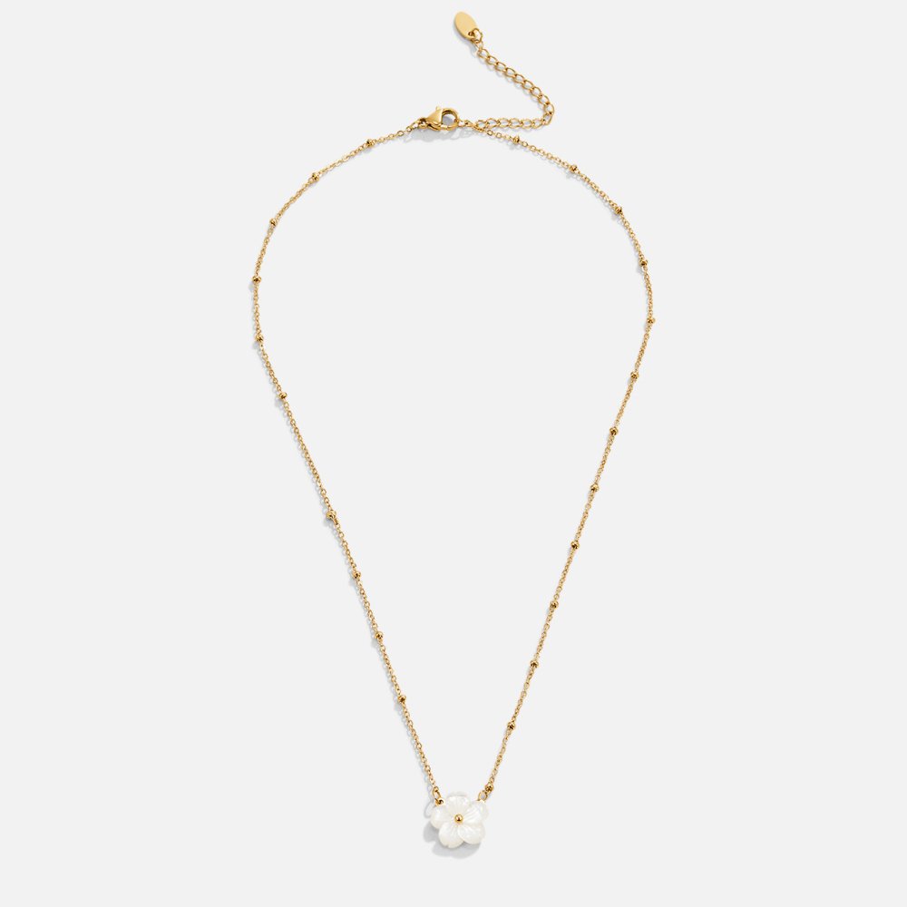 Witte Bloesem Bloem Ketting