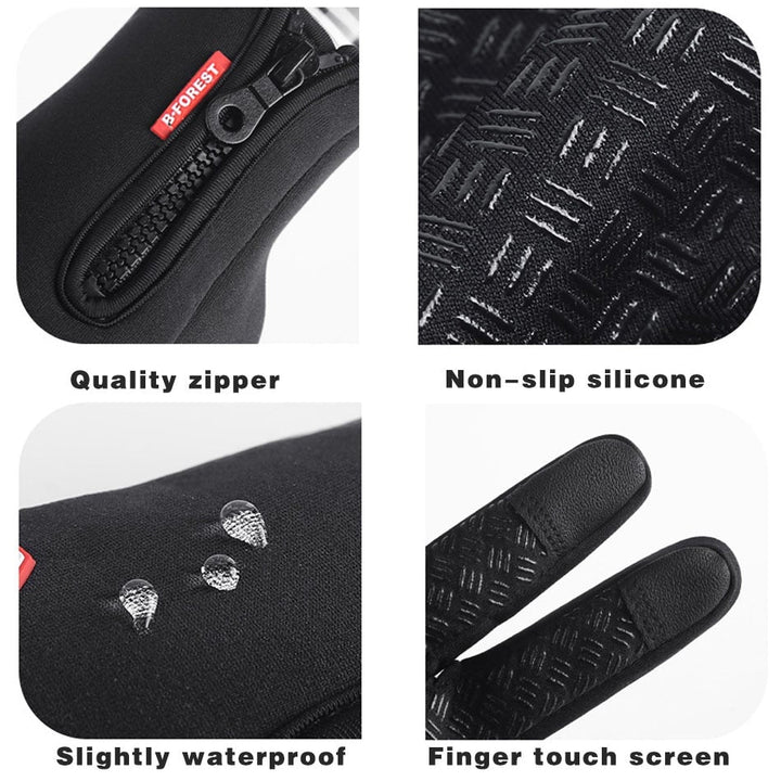 Thermische handschoenen voor koud weer touchscreen sportieve pasvorm