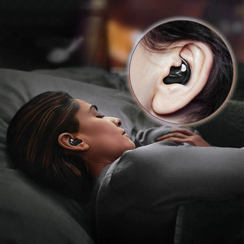 Draadloze Bluetooth-oordopjes, compact in-ear ontwerp voor slapen en dagelijks gebruik