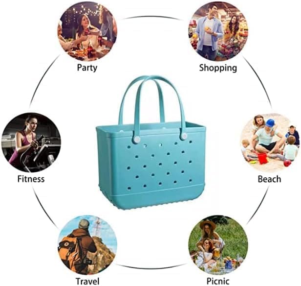 Wasbare EVA-strandtas voor dames – maat L