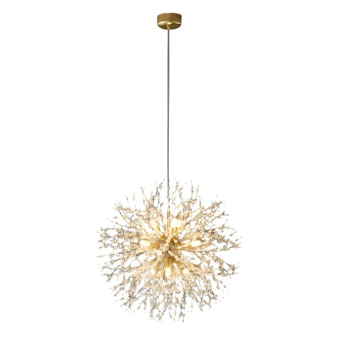 Exclusieve Kroonluchter met Kristallen – Elegante Plafondlamp voor Verfijnde Interieurs