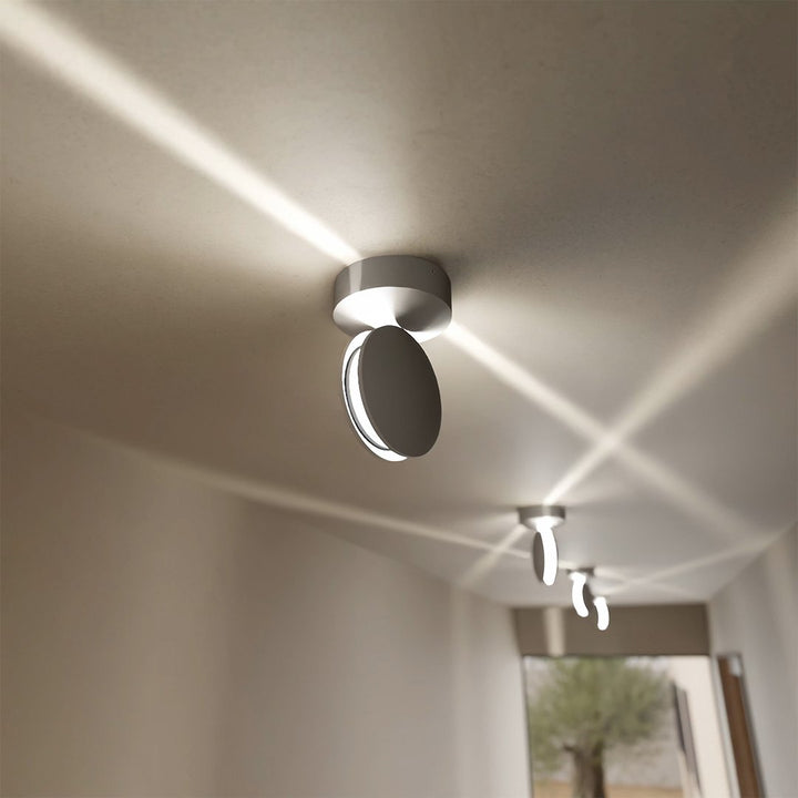 LED-wandlamp met spotfunctie | 360° draaibare lampkop | vierkante lichtkegel