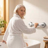 Zuignaphandgreep voor de douche, veiligheidsgreep voor de badkamer zonder boren, 15,7 inch