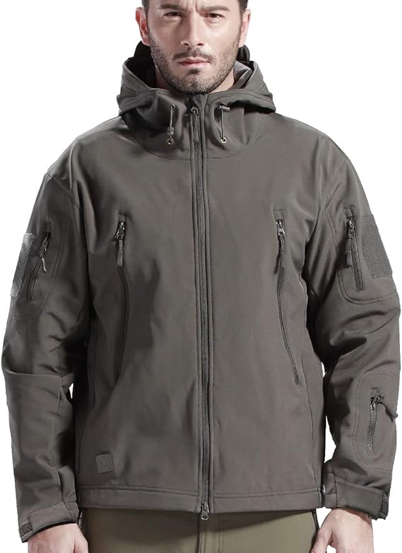 Waterdichte winddichte outdoorset van jas en broek met fleecevoering